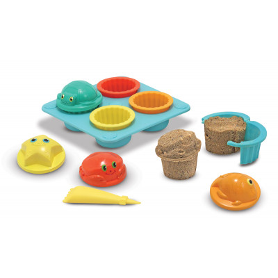 Ігровий набір Melissa&amp;Doug Песочные формы для кексиков (MD6431)