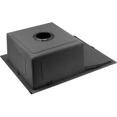 Мийка кухонна Kroner Schwarze-6350RHMPVD (CV031323)