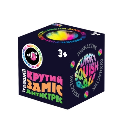 Антистрес Monster Gum Крутий заміс - Пухнастик 6 см (38582)