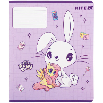 Зошит Kite My Little Pony, 12 аркушів, клітинка (LP25-232)