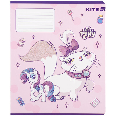 Зошит Kite My Little Pony, 12 аркушів, клітинка (LP25-232)