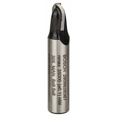 Фреза Bosch Professional галтельна, Std, S8, R4, D8, L9.2 (2.608.628.367)