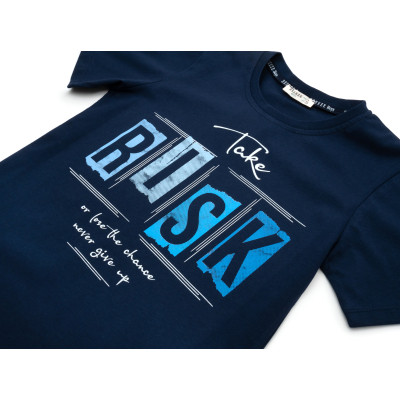 Футболка дитяча Breeze RISK (18425-134B-blue)