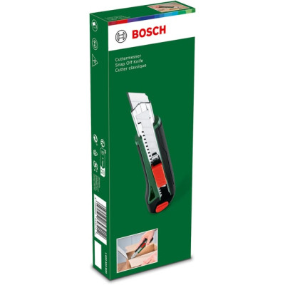 Ніж монтажний Bosch сегментоване лезо, корпус пластик, 195мм (1.600.A02.W7N)