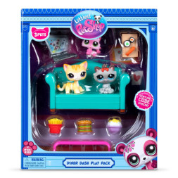 Ігровий набір Littlest Pet Shop Вечірка зі смаколиками (00636)