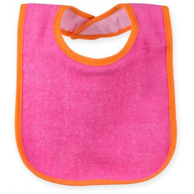 Слинявчик Luvable Friends 5 шт для девочек с надписями, розовый (2189-pink)