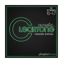 Струни для гітари Cleartone Acoustic Phosphor Bronze 12-String Ultra Light (10-47) (7410-12)
