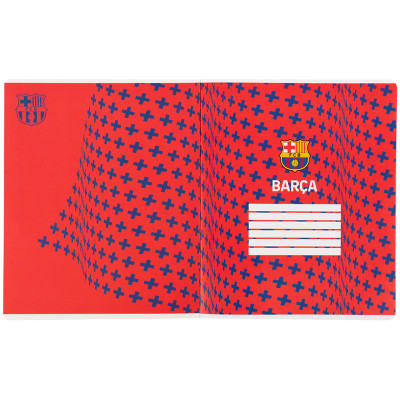 Зошит Kite FC Barcelona, 24 аркуші, клітинка (BC25-238)