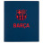 Зошит Kite FC Barcelona, 24 аркуші, клітинка (BC25-238)