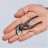 Кліщі KNIPEX COBRA XS переставні з фіксатором, 28 мм (1&quot;), под ключ 24 мм, L-100 мм, Cr-V (87 00 100)