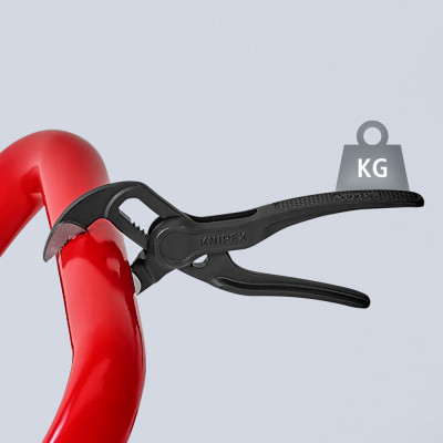 Кліщі KNIPEX COBRA XS переставні з фіксатором, 28 мм (1&quot;), под ключ 24 мм, L-100 мм, Cr-V (87 00 100)