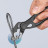 Кліщі KNIPEX COBRA XS переставні з фіксатором, 28 мм (1&quot;), под ключ 24 мм, L-100 мм, Cr-V (87 00 100)