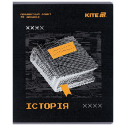 Зошит Kite предметний Techno 48 аркуші, клітинка, історія (K25-240-4)