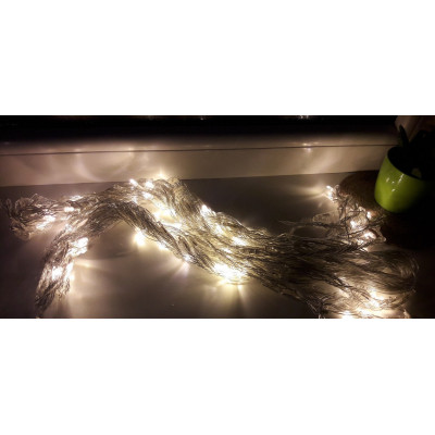 Гірлянда BPNY штора Водоспад, White 320 LED 3Мх3М, 220V, 19,2W (116033)