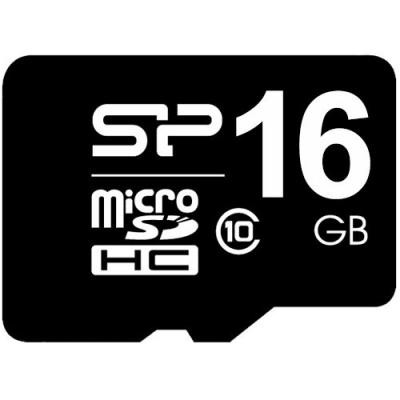 Карта пам&#039;яті Silicon Power 16Gb microSDHC UHS-I class 10 (SP016GBSTHBU1V10SP)