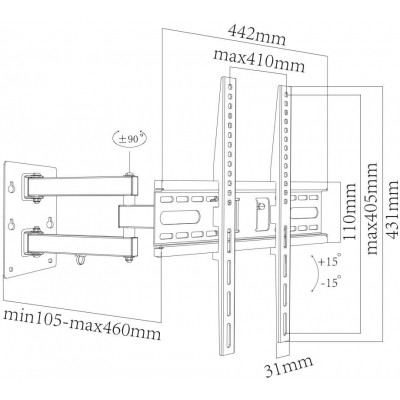 Кронштейн CT-WPLB-T711 Charmount