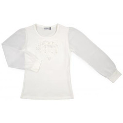 Кофта дитяча Matilda з квіточками (10134-1-164G-cream)