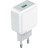 Зарядний пристрій Grand-X USB 5V 2,1A White + cable USB -&gt; Lightning, Cu (CH03LTW)