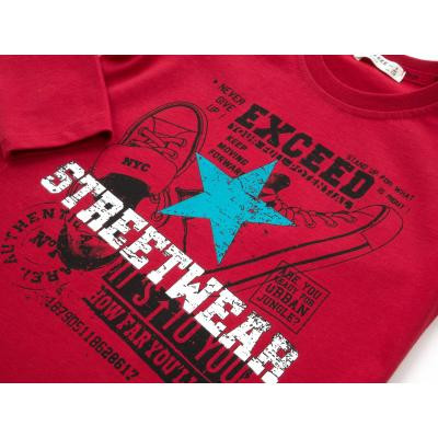 Кофта дитяча Breeze &quot;STREETWEAR&quot; (13822-140B-red)
