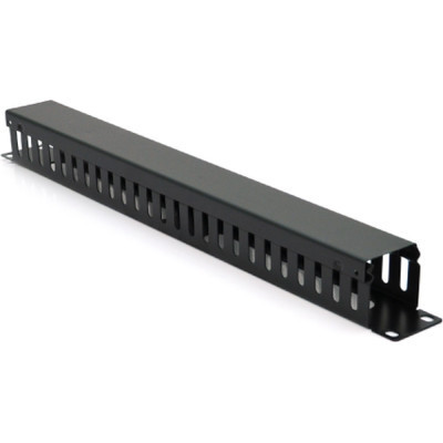Кабельний організатор 19&quot; 1U/24Port з кришкою, корпус метал Voltronic (26001)