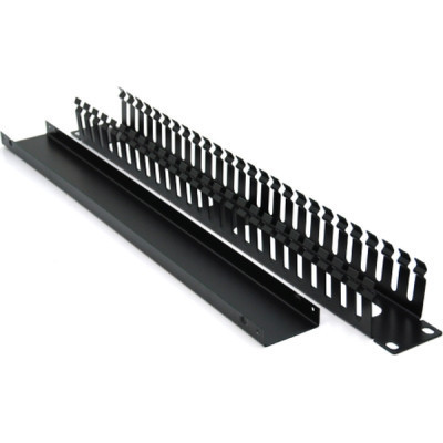 Кабельний організатор 19&quot; 1U/24Port з кришкою, корпус метал Voltronic (26001)