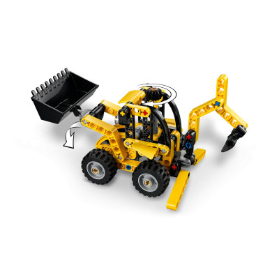 Конструктор LEGO Technic Екскаватор-навантажувач (42197)