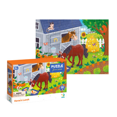 Пазл DoDo Обід для коника, 30 елементів (300684)