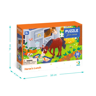 Пазл DoDo Обід для коника, 30 елементів (300684)