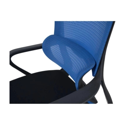Офісне крісло Аклас Доріан BL TILT Синій (K-08 Blue OS-3000 Black) (00144000)