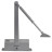 Доводчик двері Dortec DT-63H Silver (DT-63H/Silver)