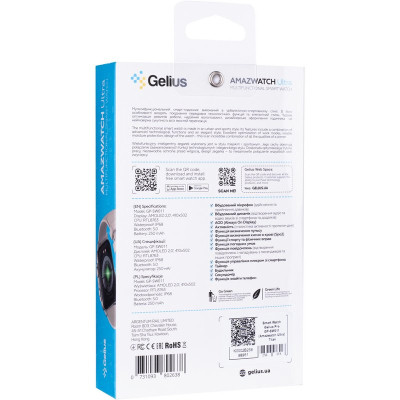 Смарт-годинник Gelius Pro GP-SW011 (Amazwatch Ultra) Titan