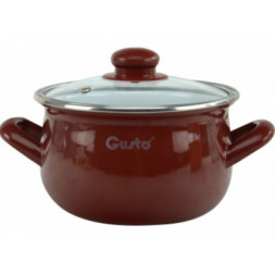 Каструля Gusto GT-T-122-R Red 22 см 5,1 л (96968)