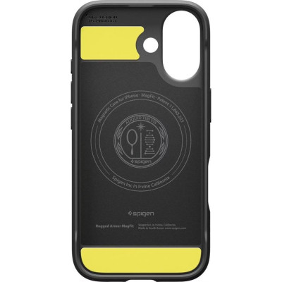 Чохол до мобільного телефона Spigen Rugged Armor MagFit iPhone 17 Matte Black (ACS10367)