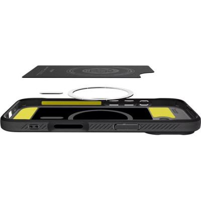 Чохол до мобільного телефона Spigen Rugged Armor MagFit iPhone 17 Matte Black (ACS10367)