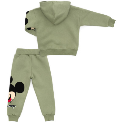 Спортивний костюм дитячий Smile флісовий (8162-92B-green)
