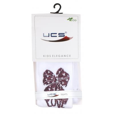Колготки дитячі UCS Socks з бантом (M0C0301-2158-7G-white)