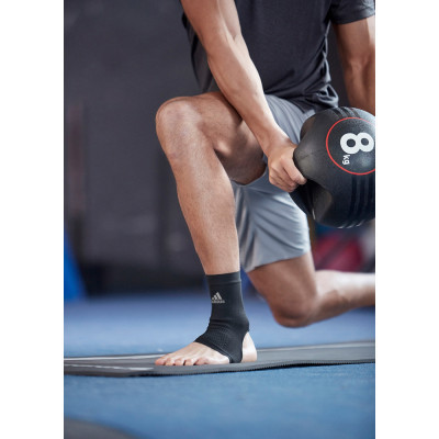 Фіксатор гомілкостопа Adidas Performance Ankle Support ADSU-13314 Чорний XL (885652007559)