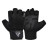 Рукавички для фітнесу RDX W1 Half Black Plus M (WGA-W1HB-M+)