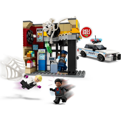 Конструктор LEGO Super Heroes Всесвіт-павук: Майлз Моралес проти Плями (76311)