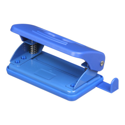 Діркопробивач Buromax пластиковий, до 10 аркушів, 120 х 58 х 59 мм, синій (BM.4015-02)