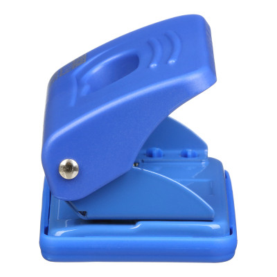 Діркопробивач Buromax пластиковий, до 10 аркушів, 120 х 58 х 59 мм, синій (BM.4015-02)