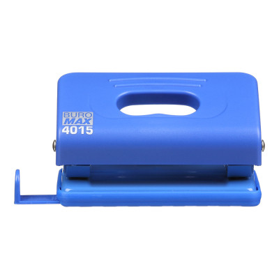 Діркопробивач Buromax пластиковий, до 10 аркушів, 120 х 58 х 59 мм, синій (BM.4015-02)