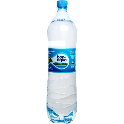 Мінеральна вода BonAqua Негазована 1.5 л (5449000045478)