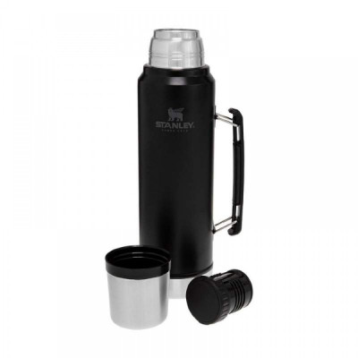 Термос Stanley Legendary Classic Matte Black 1 л (6939236347938)