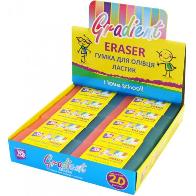 Гумка Cool For School для олівця PVC в індивідуальній упаковці Gradient (CF81738)