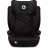 Автокрісло Lionelo Hugo I-Size Sporty Black чорне з червоним (LO-HUGO I-SIZE SPORTY BLACK)