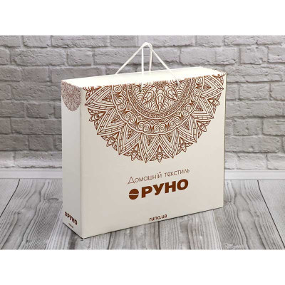 Покривало Руно двостороннє VeLour Сіре 220 х 240 см (330.55_Grey)