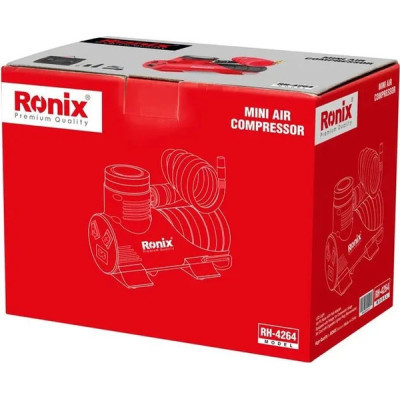 Автомобільний компресор Ronix 12В, 100 PSI, 7 бар (RH-4264)