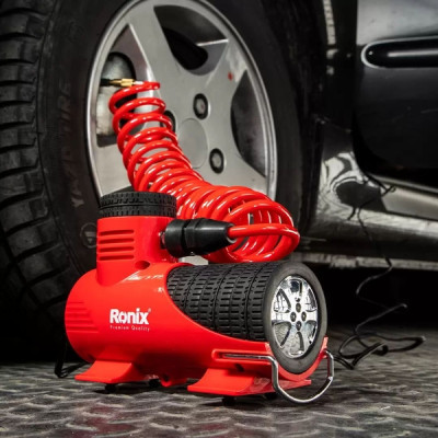 Автомобільний компресор Ronix 12В, 100 PSI, 7 бар (RH-4264)
