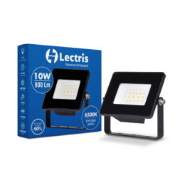 Прожектор Lectris 10W 900Лм 6500K 185-265V IP65 (1-LС-3001)